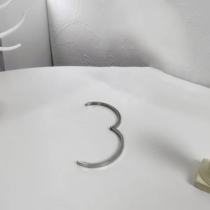 Classic Engraved Bangle Bracelet Gold