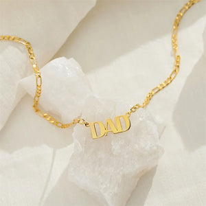 Figaro Name Necklace in Gold