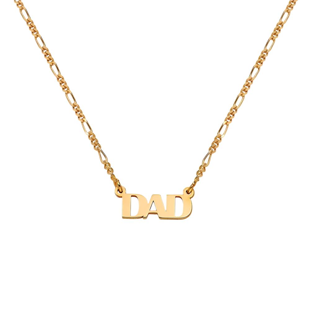 Figaro Name Necklace in Gold