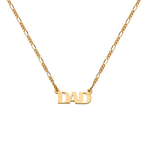 Figaro Name Necklace in Gold