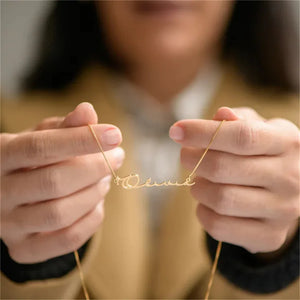 Paris Custom Name Necklace
