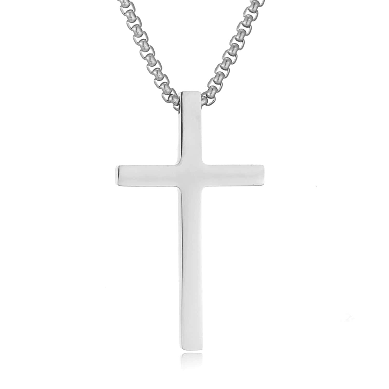 Silver Cross Necklace
