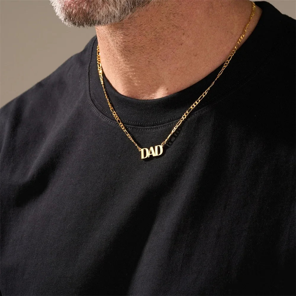 Figaro Name Necklace in Silver