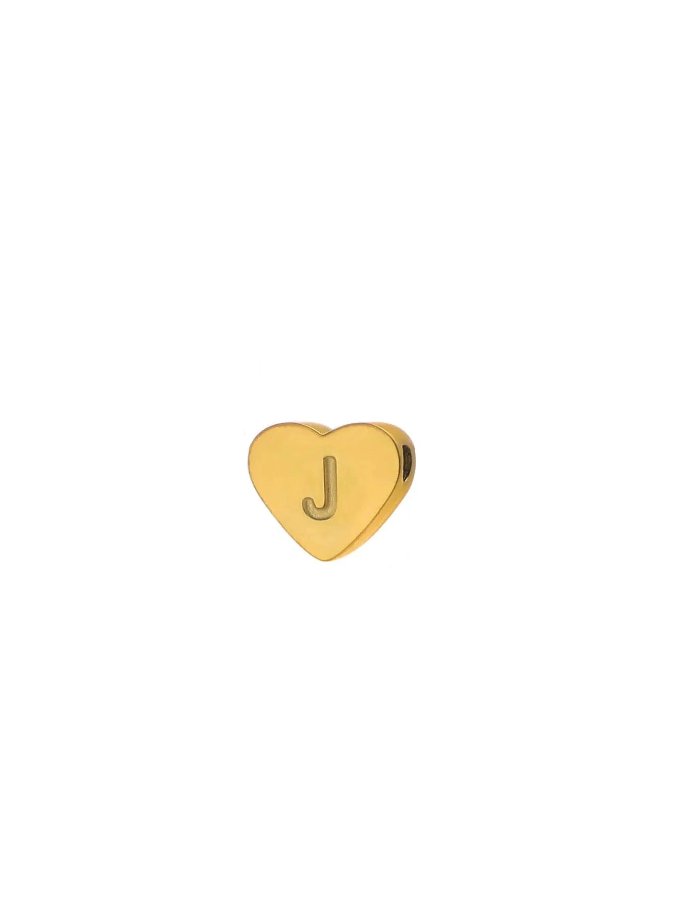 Minimalistic Heart Initial Necklace