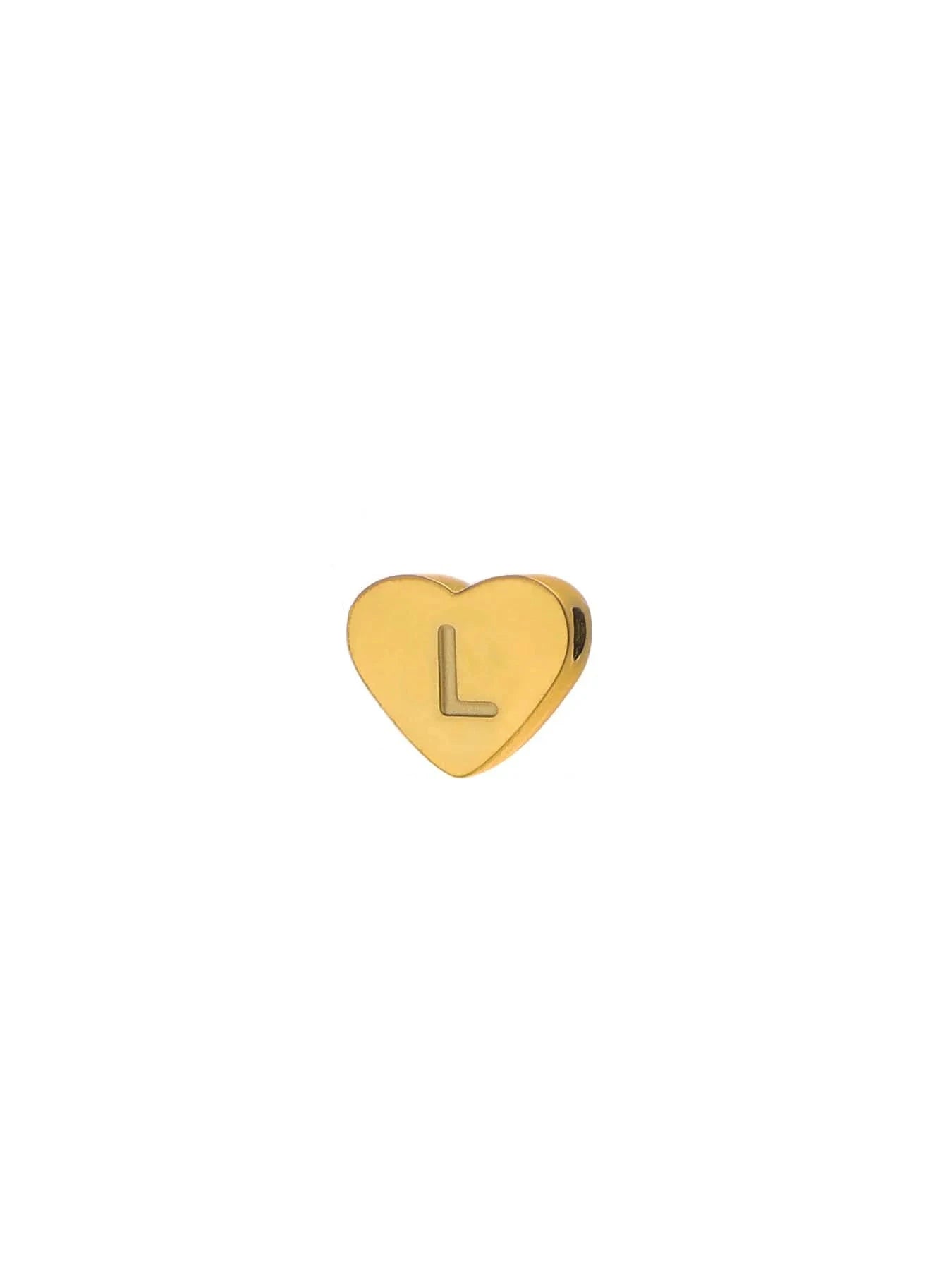 Minimalistic Heart Initial Necklace