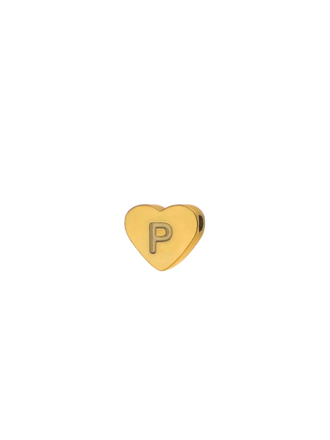 Minimalistic Heart Initial Necklace