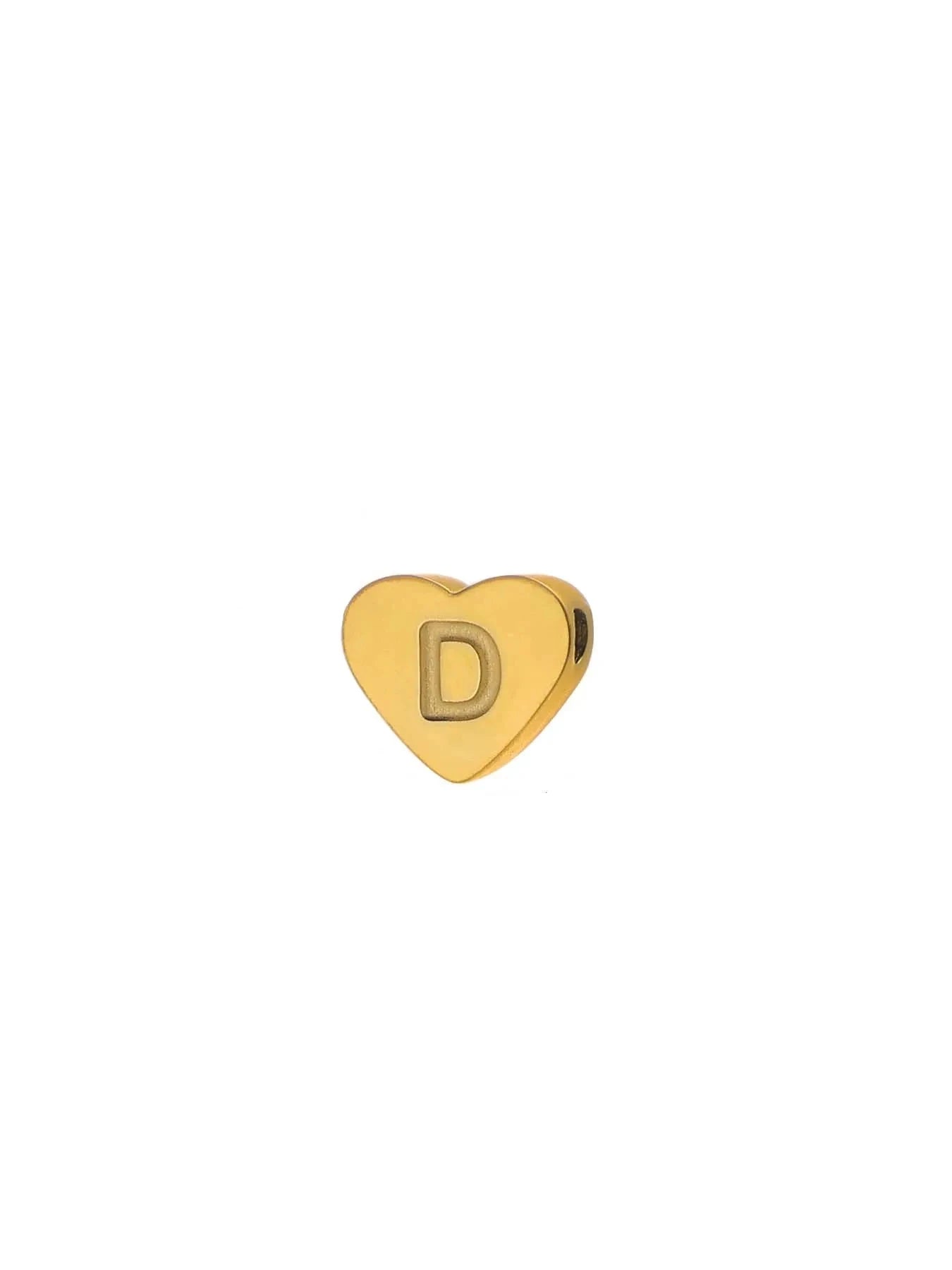 Minimalistic Heart Initial Necklace