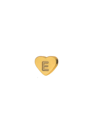 Minimalistic Heart Initial Necklace