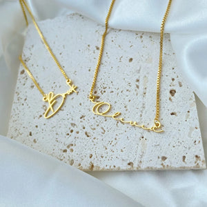 Paris Custom Name Necklace